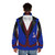 Dreamfinder Figment Puffer Jacket featuring the iconic Disney character from Epcot - men back