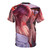 Anime-inspired T-shirt featuring the character Yae Miko from the video game Genshin Impact in a hot spring setting. - Back