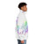 A puffer jacket featuring a transforming unicorn design, perfect for fantasy fashion and winter warmth. - men side right