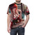 Anime girl Rias Gremory in a hot spring t-shirt design - men front