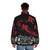 Bullet for My Valentine metalcore puffer jacket with the band's logo - men back