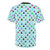 Colorful t-shirt featuring a vibrant jockey silks design for horse racing enthusiasts - Back
