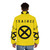 Trainee Puffer Jacket with Deadpool and X-Men inspired design - men back