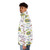 Alone Puffer Jacket with Spongebob and Squidward Meme Design - men side left