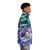Alolan Ninetales Puffer Jacket featuring the majestic ice/fairy Pokemon from the Kanto region - men side right