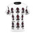 Borderlands Zer0 Facial Expressions Graphic T-Shirt