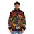 Traffic Band Steve Winwood Puffer Jacket featuring classic 60s psychedelic rock style - men front