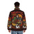 Traffic Band Steve Winwood Puffer Jacket featuring classic 60s psychedelic rock style - men back