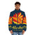 Aloha Airlines Puffer Jacket with Vintage Airline Logo - men front