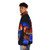 Dragon-themed puffer jacket with abstract nature-inspired design - men side left