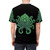 Octopus craft beer t-shirt with hops and tentacles - men back