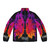 All Them Witches inspired puffer jacket featuring the band's logo and psychedelic design