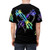 Kingdom Hearts inspired t-shirt with keyblade and fantasy elements - men back