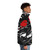 Toyota Supra MkIV inspired anime puffer jacket with Haruna character design - men side right