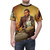 T-shirt featuring the name and portrait of legendary jazz drummer Elvin Jones - men front