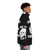 Toxic Twins World Tour Puffer Jacket with Skull and Music Band Graphics - men side right