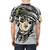 Borderlands 3 Moze The Gunner AOP T-Shirt featuring the Vault Hunter character Moze and her mech suit Iron Bear - men back