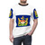 Stylish T-shirt featuring the Hong Kong Autonomy Movement flag design - men front