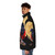 Dracula Parrot Puffer Jacket with Moon - men side left