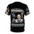 Vintage-style Borat parody t-shirt with a humorous, satirical design - Back