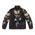 Dracula Castlevania Netflix Puffer Jacket featuring gothic horror and video game elements