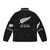 New Zealand All Blacks Haka Puffer Jacket with team spirit design - Back