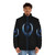 Alienware Puffer Jacket with gaming logo and laptop design - men front