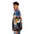 Pirate Toucan Puffer Jacket featuring a digital artwork design of a toucan in a pirate-themed style - men side left