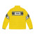 New York yellow taxi cab puffer jacket with checkered pattern - Back