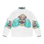Dr Rockso the Rock and Roll Clown puffer jacket featuring a colorful and stylish design - Back