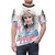 Vintage-style 80s t-shirt with Bonnie Tyler graphic design - men front