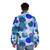 Vibrant all over print puffer jacket featuring the iconic Pan Am logo - men back