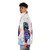 "Alice I'm Not Crazy" Puffer Jacket featuring the iconic Alice in Wonderland quote - men side left