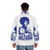 Alice Coltrane Cosmic Jazz Puffer Jacket with Harp Motif - men back