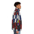 Alfred Jensen's abstract geometric and mystical seascape puffer jacket design - men side right