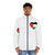 Palestine Flag Puffer Jacket, Showcasing the Palestinian Flag and Promoting Freedom - men front