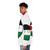 Palestine Countryball Puffer Jacket with National Flag Design - men side left