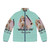 Tonya Harding Puffer Jacket featuring quirky and humorous pop culture art