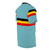 Retro-style Belgian cycling-themed t-shirt with icons and symbols - men right
