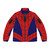 Spider-Man puffer jacket with glow-in-the-dark superhero costume design