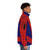 Spider-Man puffer jacket with glow-in-the-dark superhero costume design - men side right