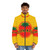 Puffer jacket featuring the Tomato Convenience Store logo from the Shenmue video game series - men front