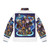 The Owl House Finale Puffer Jacket featuring characters like Eda, Amity, and King - Back