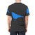 Colorful bluebird legendary animals art design on t-shirt - men back