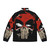 Deadpool Punishment By Chimichanga Puffer Jacket - Back