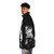 Alfred Hitchcock Collage Puffer Jacket - Iconic Horror Thriller Movie Inspired Outerwear - men side left