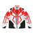 Marvel-inspired puffer jacket featuring Spider-Man 2099 design