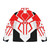 Marvel-inspired puffer jacket featuring Spider-Man 2099 design - Back