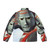 A puffer jacket featuring the iconic giant robot from the Japanese science fiction series Johnny Sokko - Back