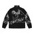 Alexi Laiho "Wild Child" Rip Puffer Jacket with Children of Bodom tribute design - Back